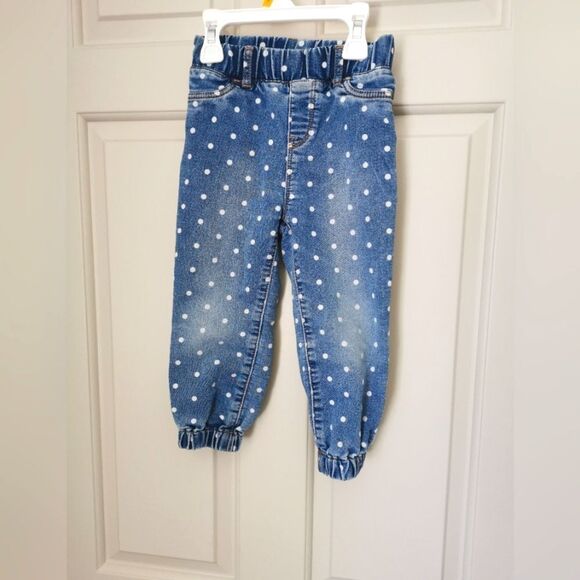 2/$20 Gap denim joggers size 3 - Picture 1 of 4
